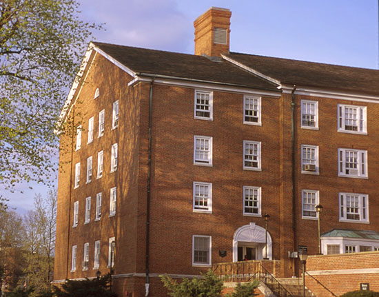 Photo of Pickering Hall, located on South Green