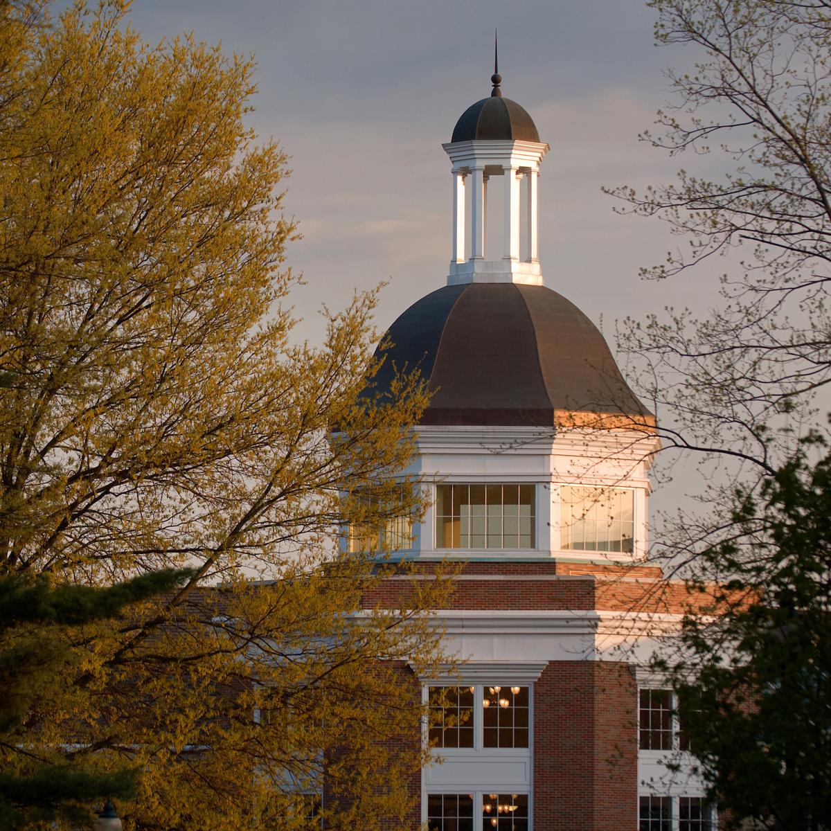 Baker University Center, front view
