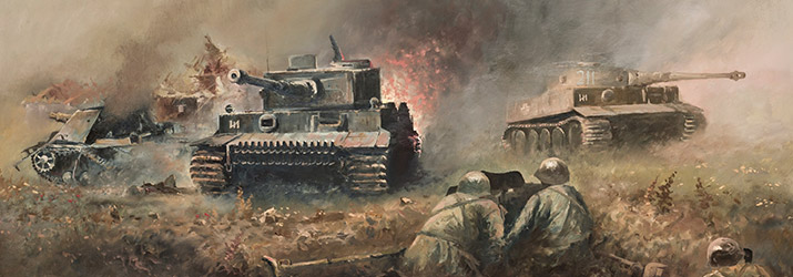 World War 2 tank painting