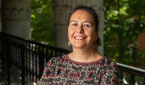 Claudia González Vallejo, portrait