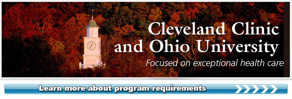 Cleveland Clinic and Ohio University Focused on exceptional health care.