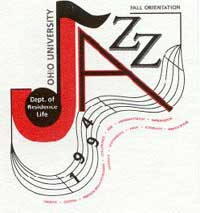Jazz theme graphic