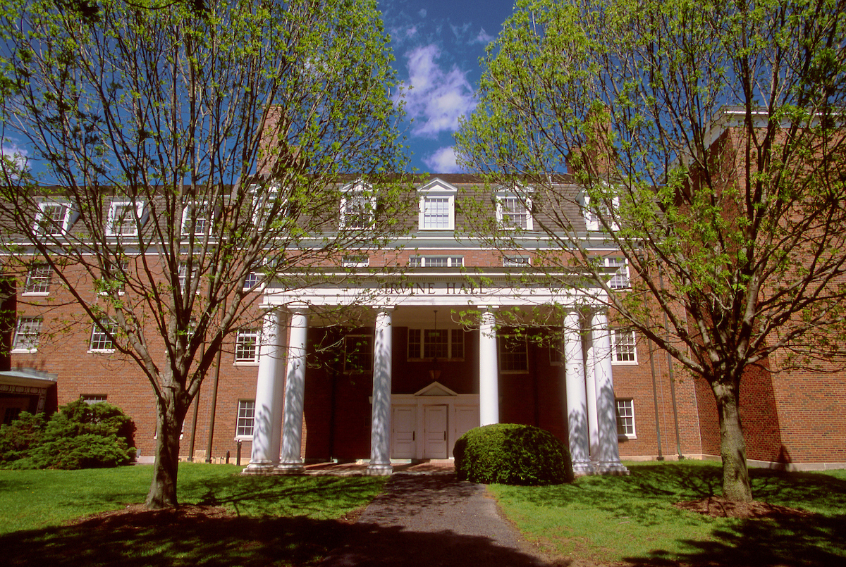 Photo of Irvine Hall at Ohio University