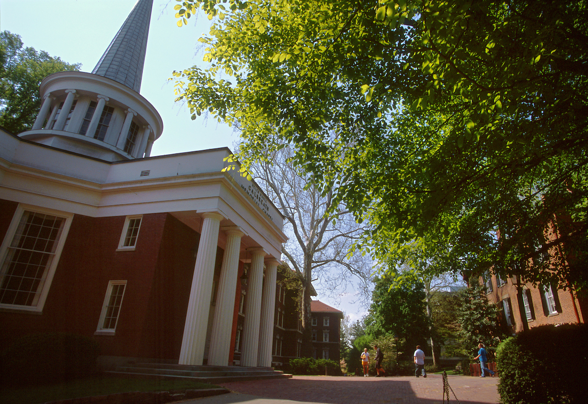 Photo of Galbreath Chapel, located on College Green
