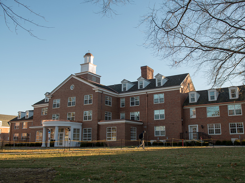 Photo of Bush Hall, located on East Green