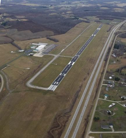 airport aerial view