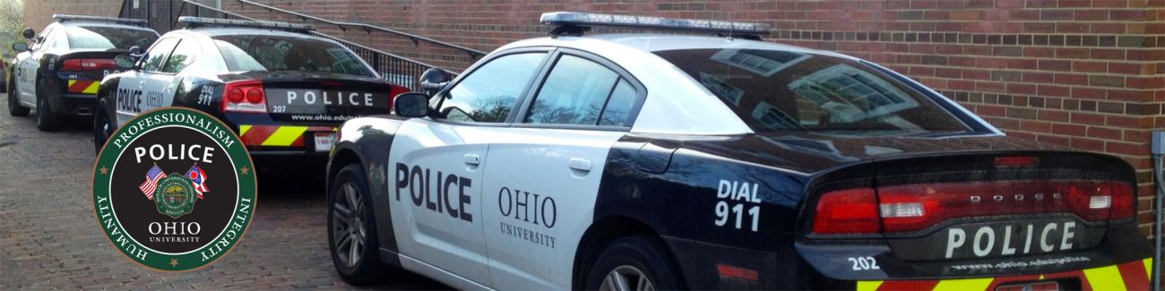 Ohio University Police Department Banner with Department Seal