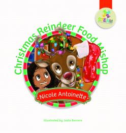 Animation of person and reindeer on cover.