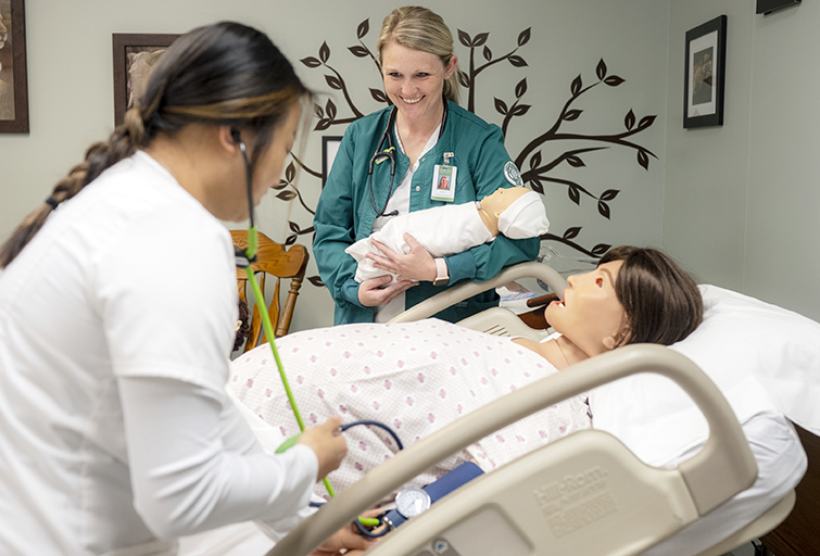 Nursing students at OHIO Zanesville