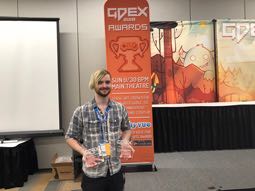 Will Gray took home several awards after a gaming expo in Columbus. Photo courtesy of John Bowditch