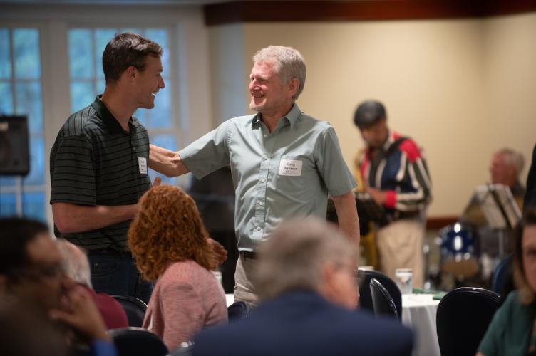 Greg Kremer and Cody Petitt at Russ Awards Ceremony