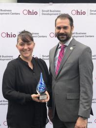 Erin Gibson, certified business advisor, receives Peer Award in advocacy