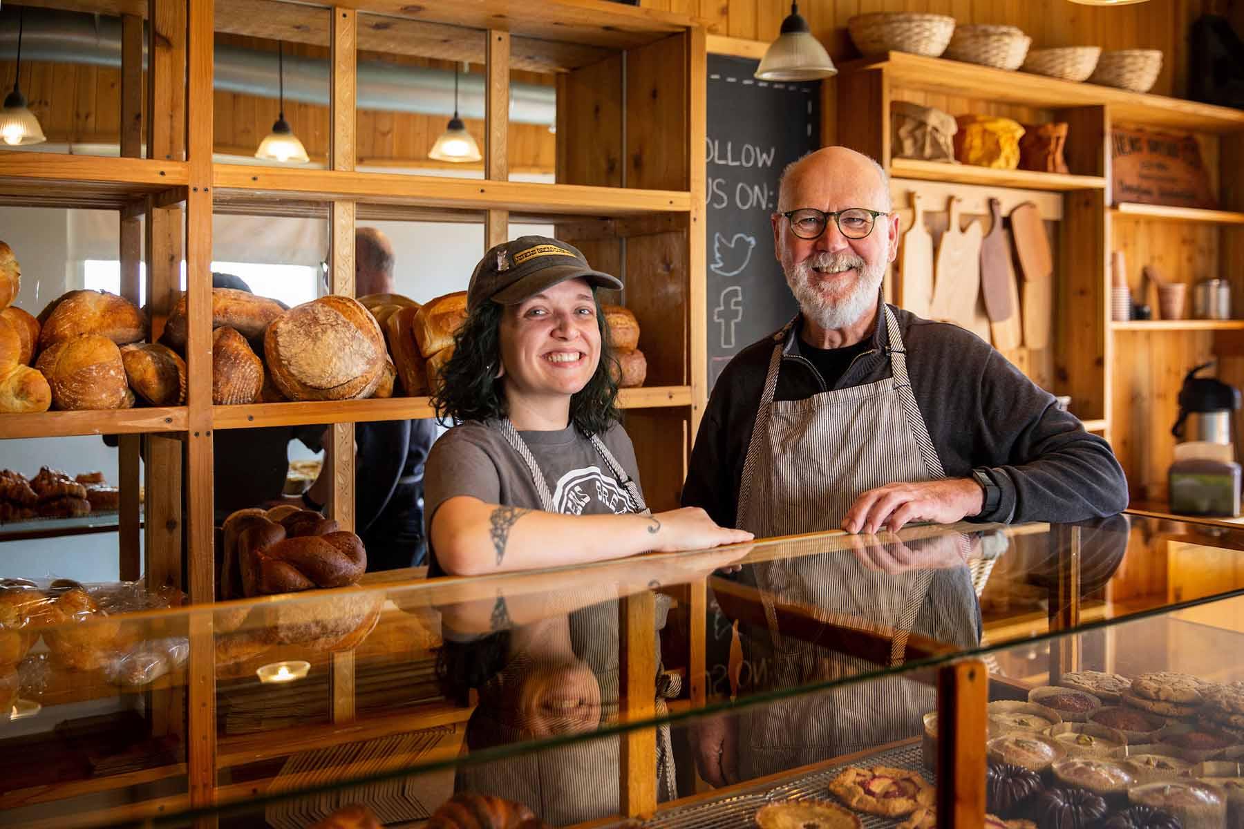Photographs of baked goods, staff and the environment at Athens Bread Company in Athens, Ohio on March 19, 2019