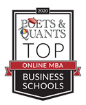 2020 Poets&Quants top online mba business school ranking
