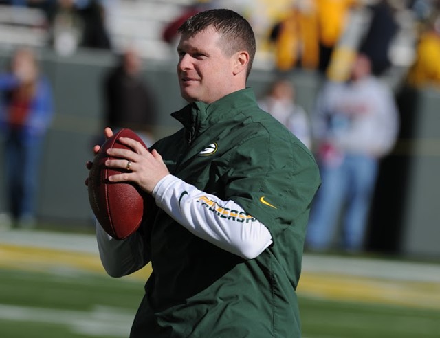 Chad Brinker, pro scout for the Green Bay Packers