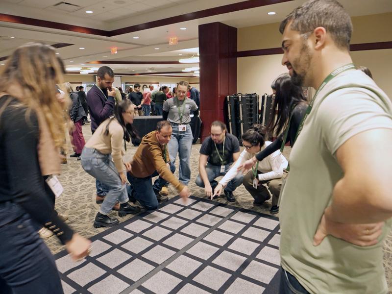 Participants at a College of Business Executive event