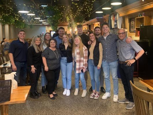 EL group photo with Chris Bellamy