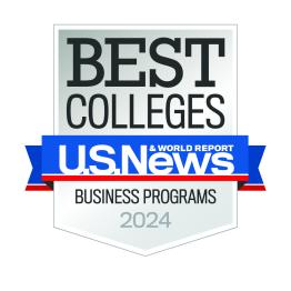 Badge for Best Colleges by U.S. News Business Programs for 2024