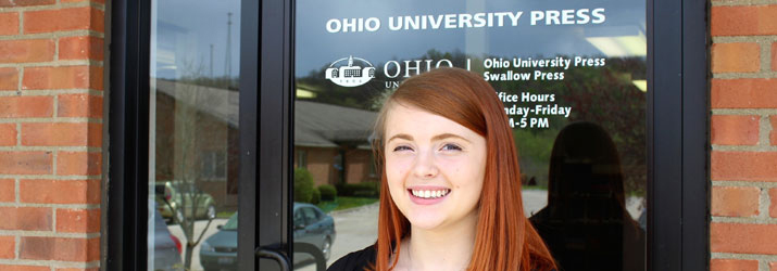 Hannah Koerner interns with the Ohio University Press.