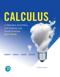 Image of Calculus for Business, Economics, Life Sciences, and Social Sciences, 14th Edition