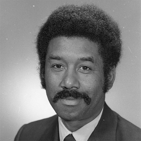 Harry Morgan, dean of African American Studies, Ohio University, 1970