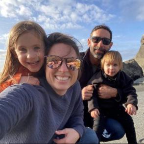 Natalie, Lisa, James, and Nora 