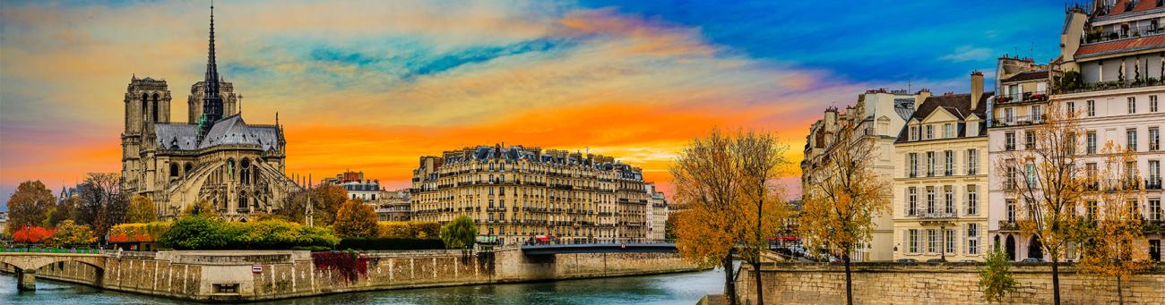 A stock image of the Notre Dame.