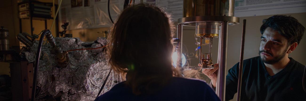 Students in Dr. Saw Hla's lab