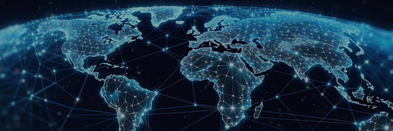 A global map focused on the global south.