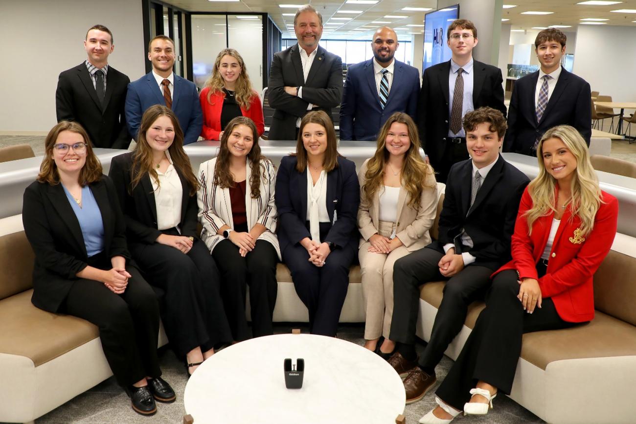 Law interns dressed for success