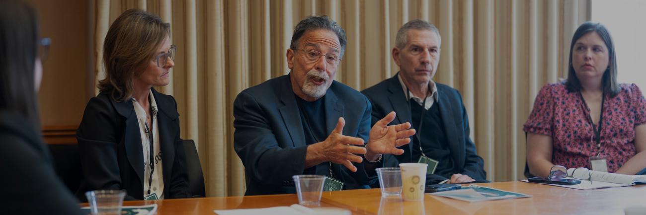 Students and alumni at Pre-Law Day 2026