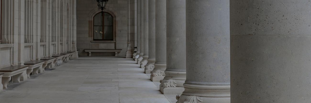 classic marble columns