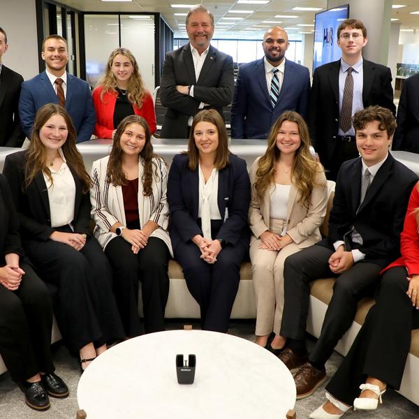 CLJC interns dressed for success