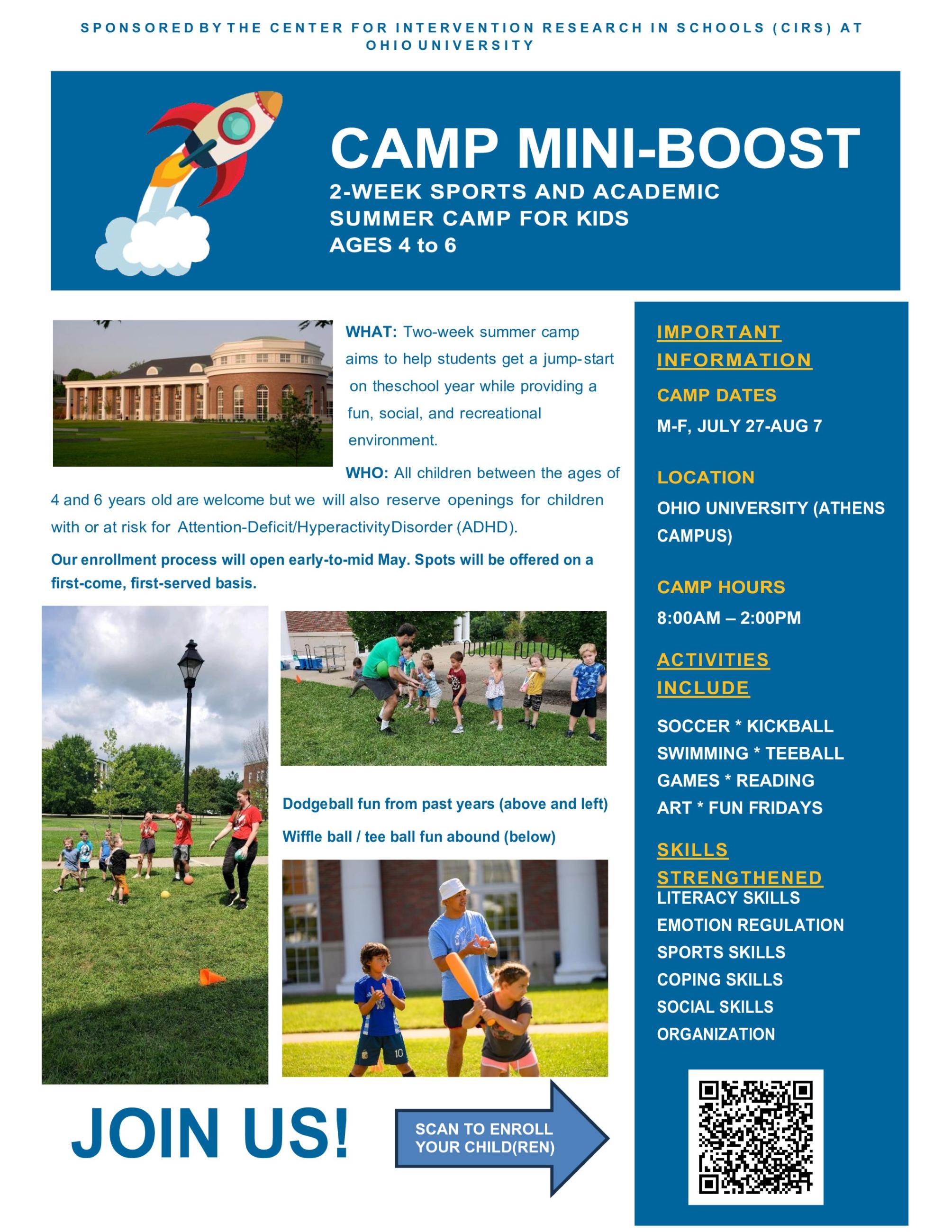 Check out details for Camp Mini Boost 2026 below!