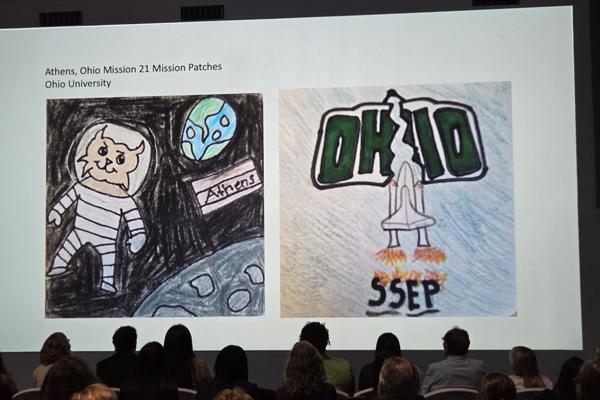 Patches created by students for Mission 21.