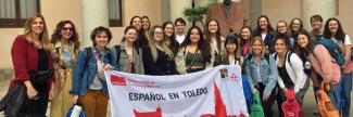 Students study Spanish in Toledo Spain