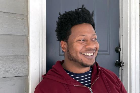 Author Steven Dunn, portrait