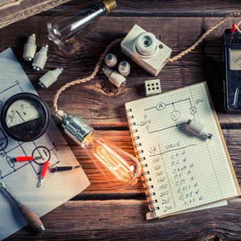 Tools physicists might use to student electricity 