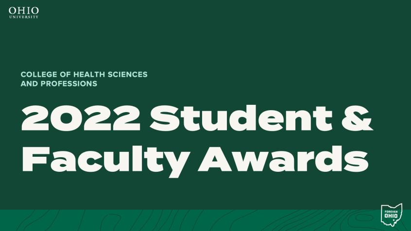 Student and Faculty Awards graphic
