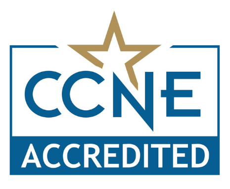 CCNE Accredited badge