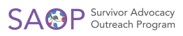 Survivor Advocacy Outreach Program logo