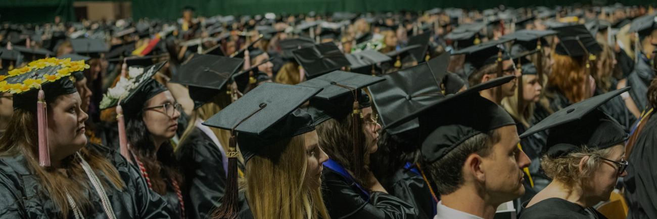 OHIO students at commencement