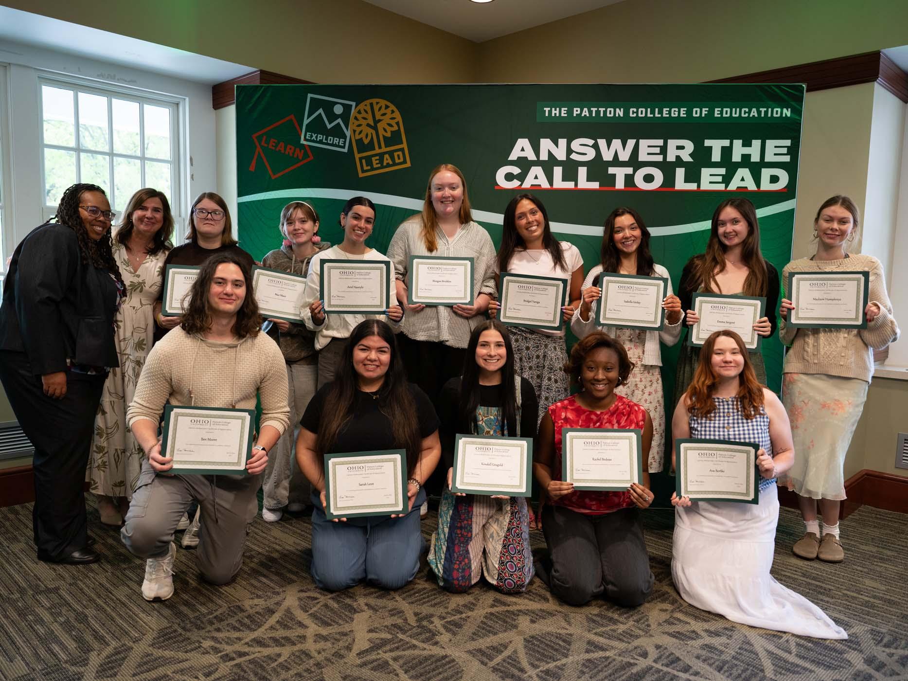 Patton College Literacy Ambassadors 2025-26