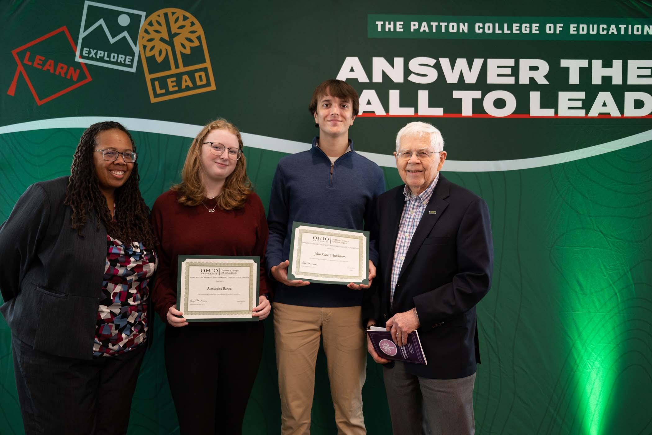 Marjorie Ann and Paul Scott Malcom Endowed Scholarship 2026-27