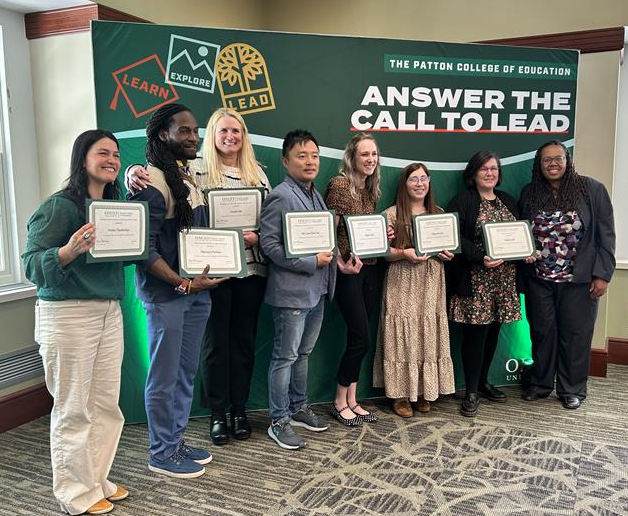 Patton College of Education Faculty-Staff Award Winners for 2025-26