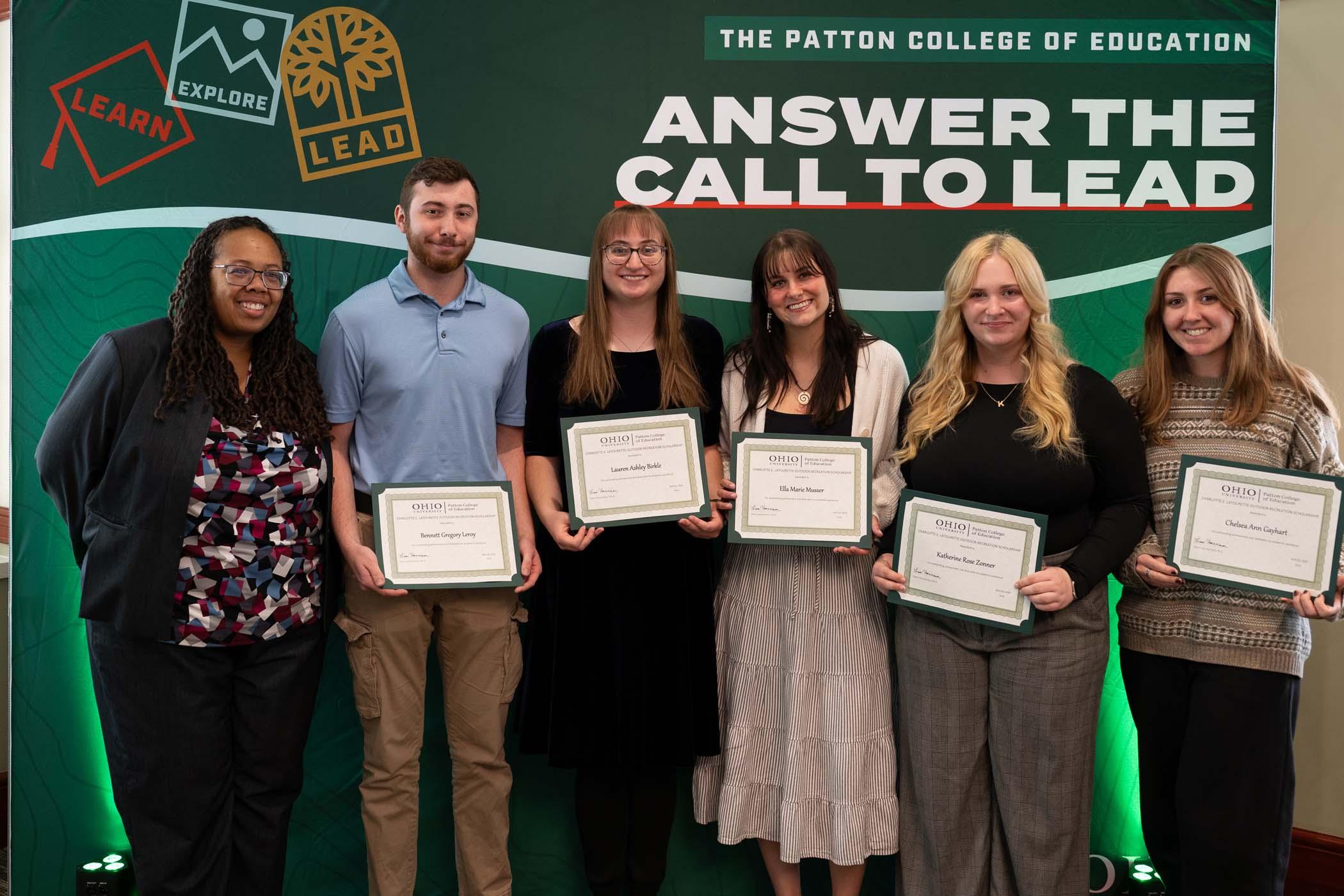 The Charlotte E. LaTourette Outdoor Recreation Scholarship 2026-27