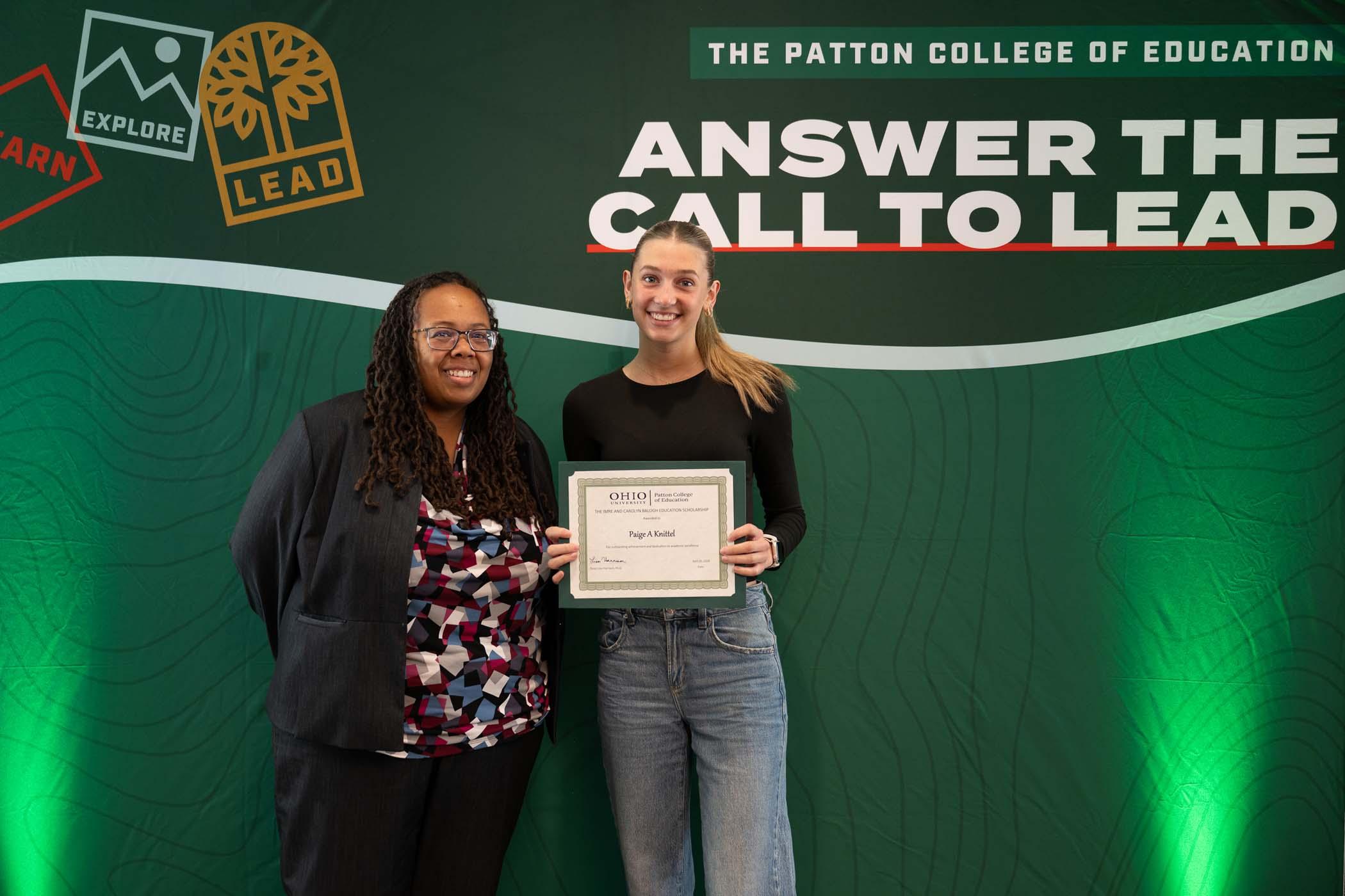 The Imre and Carolyn Balogh Education Scholarship 2026-27