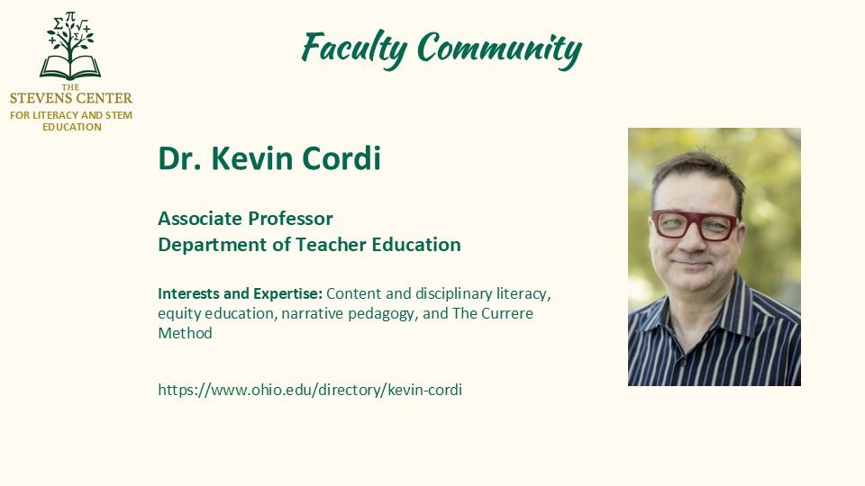 Kevin Cordi bio