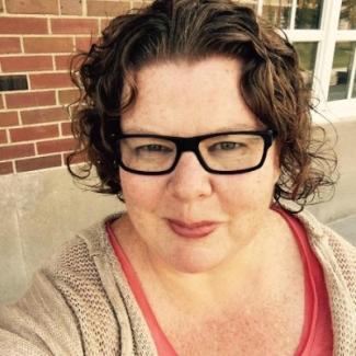 A selfie of Laura Harrison