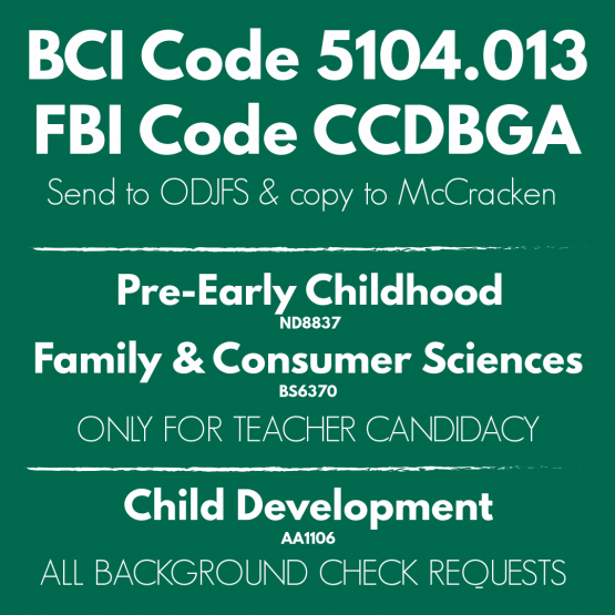 BCI 5104.013 FBI CCDBGA